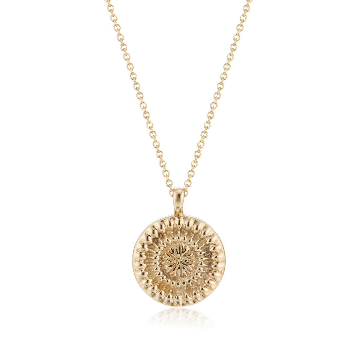 14k gold necklace: Impression of Love© Collection