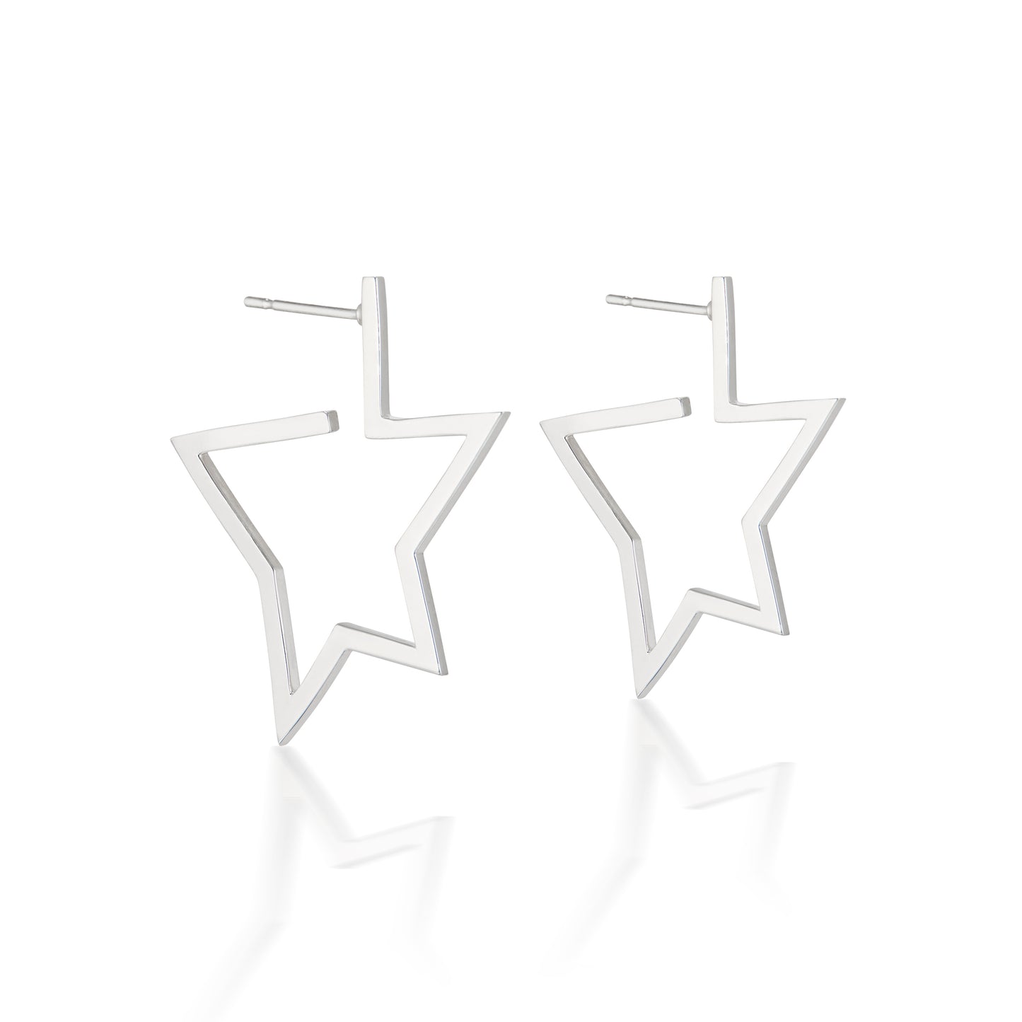 Étoile Small Star Hoop Earrings from Serena Van Rensselaer x Le Petit Prince© Collection