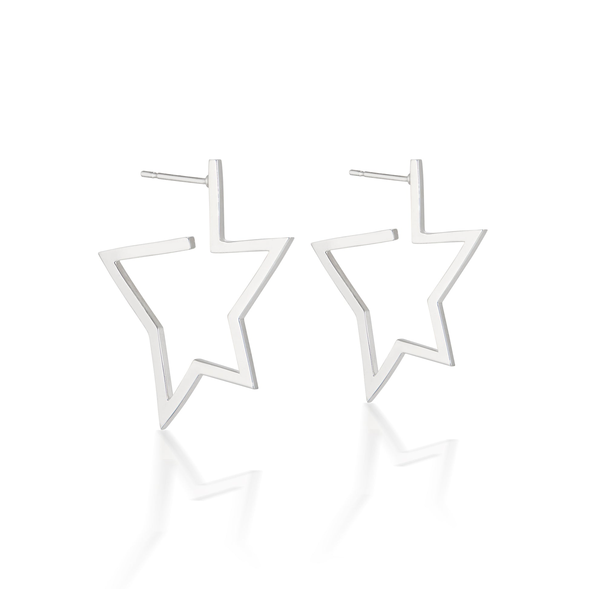 Étoile Small Star Hoop Earrings from Serena Van Rensselaer x Le Petit Prince© Collection
