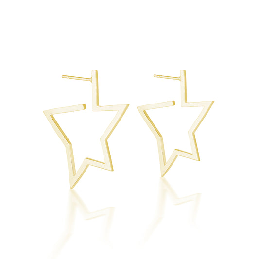 Étoile Small Star Hoop Earring from Serena Van Rensselaer x Le Petit Prince© Collection